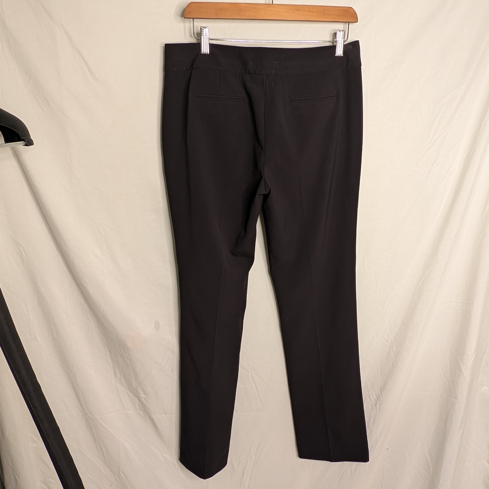 Vince Camuto Black Tailored Ankle Pants | Size 6 | Stretch Workwear Slacks